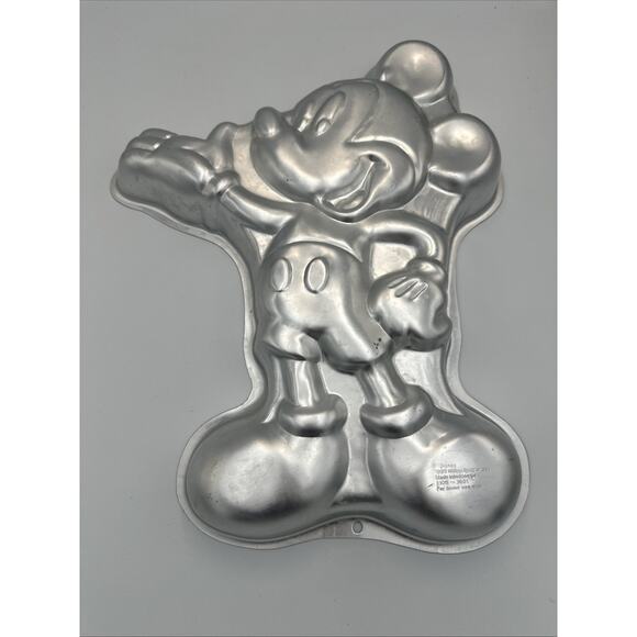 Vintage 1995 Wilton Mickey Mouse Cake Pan With Original Insert Instructions! - Picture 2 of 8